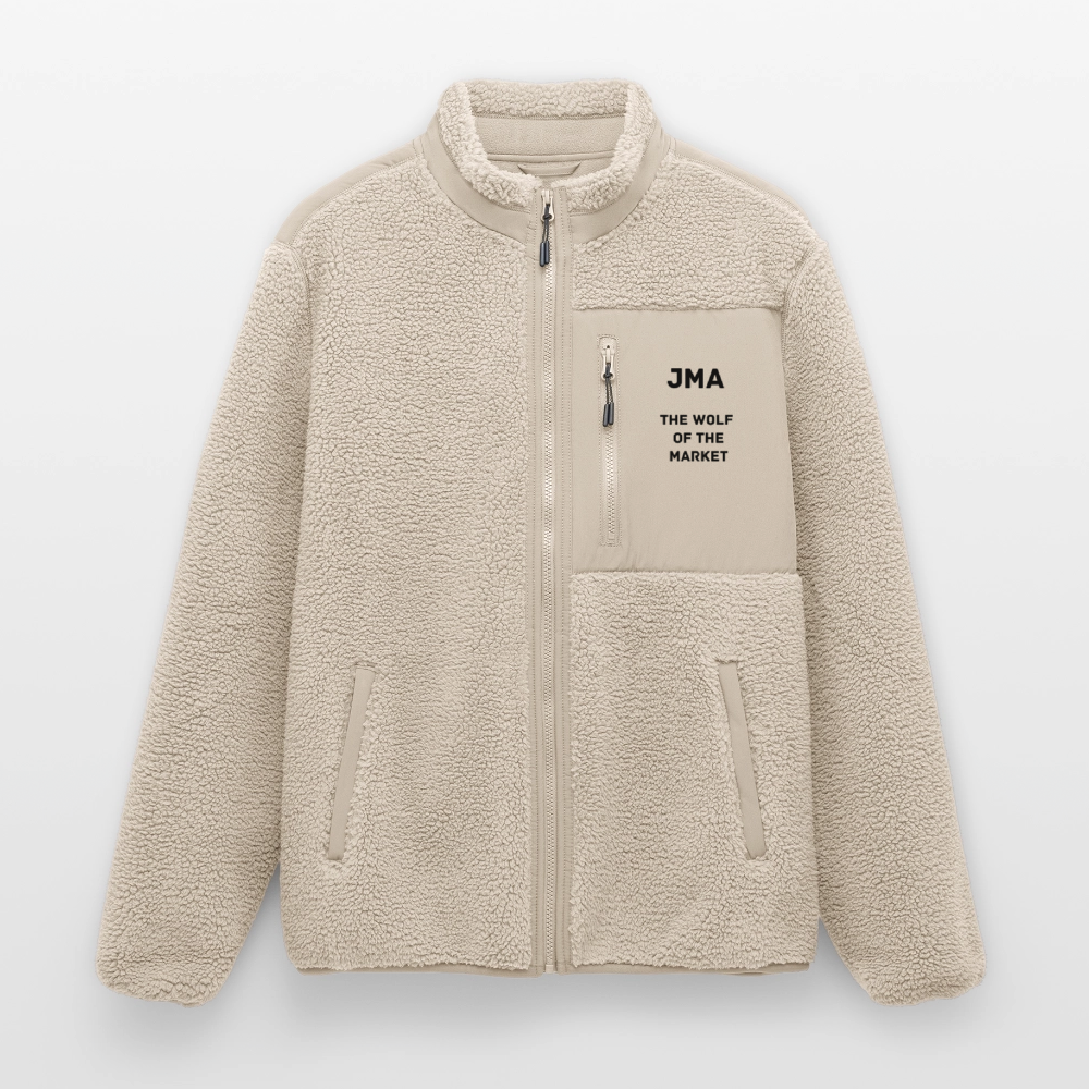 Stanley/Stella RELAXED FIT Unisex sherpa jacket - beige