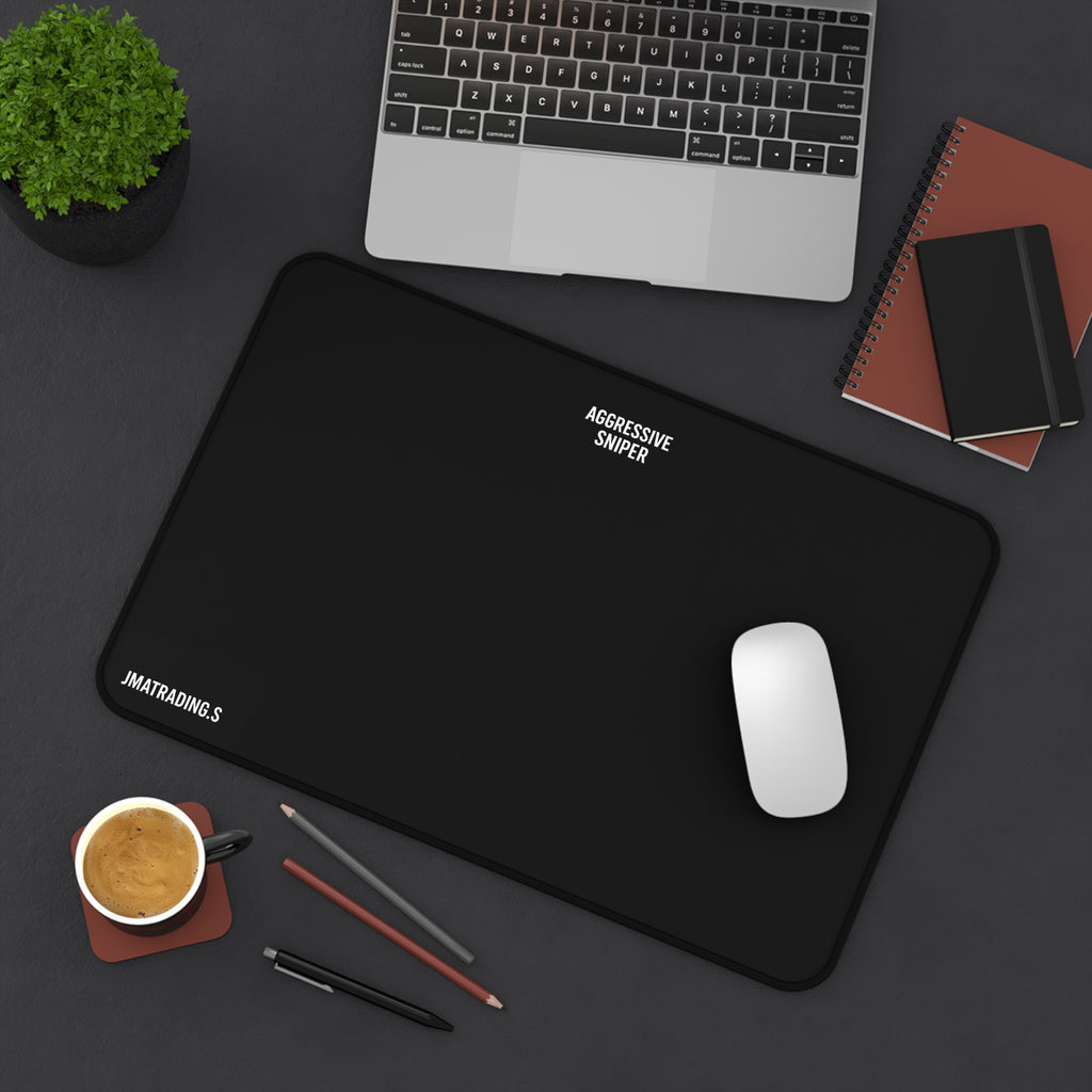Aggressive Sniper Desk Mat - Gaming Mouse Pad, Office Supplies, Unique Gifts for Gamers, Home Office Decor, Modern Workstation
