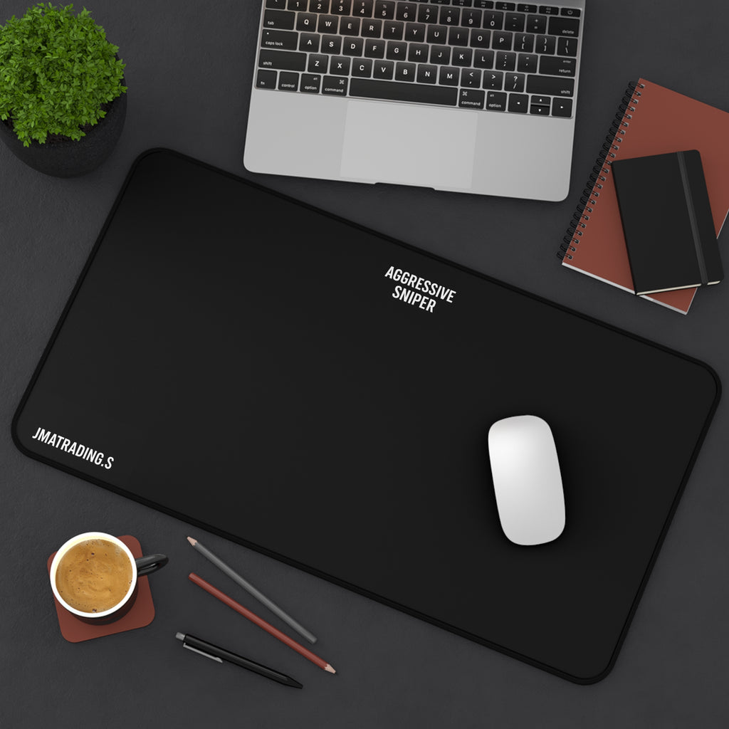 Aggressive Sniper Desk Mat - Gaming Mouse Pad, Office Supplies, Unique Gifts for Gamers, Home Office Decor, Modern Workstation